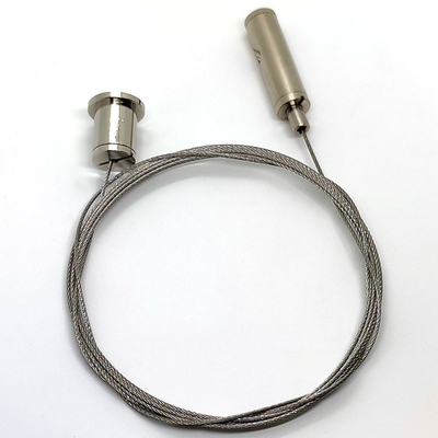 Bride de fil de pince de câble de Kit Stainless Steel Wire Rope de suspension de voyant de LED