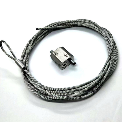 Haute double pince de rupture de câble de bouclage de taille de charge pour la corde de fil d'acier de 1.5MM