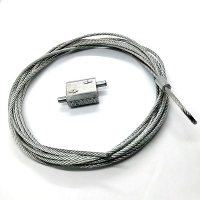 Haute double pince de rupture de câble de bouclage de taille de charge pour la corde de fil d'acier de 1.5MM