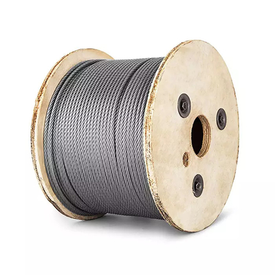 Câble métallique de toron 304 316 d'acier inoxydable 6 x bride en acier du câble 36