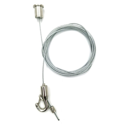 Composants de montage Serre-câbles Verrouillage du crochet de sécurité Kit de suspension Wire Grip