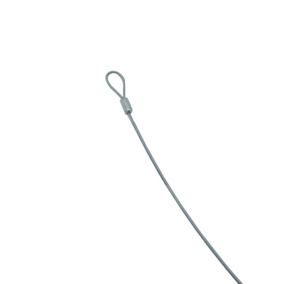 Sling de câble en acier avec crochet pour affichage d'éclairage et accrochage