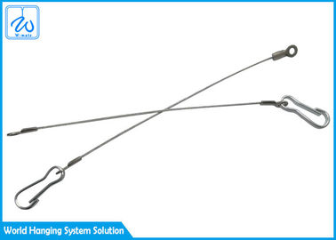 Foulards de bride de corde de fil d'acier de câble avec des oeillets pour la suspension Plafond