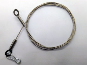 Élingues de levage de 1.2mm de corde inoxydable de fil d'acier pour le système de la suspension
