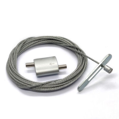 Pinces réglables de câble de sortie latérale avec le crochet pour le câble métallique inoxydable d'avions