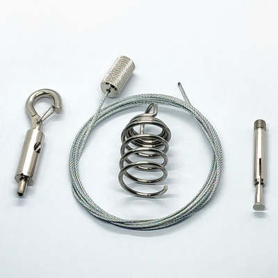 La spirale de plafond ancre la suspension réglable Kit For Industrial de pince de câble