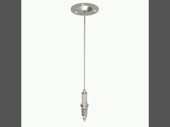 Connectez l' ancrage de l' absorbeur 40.5*37 mm de matériau en alliage de zinc avec kit de fil réglable