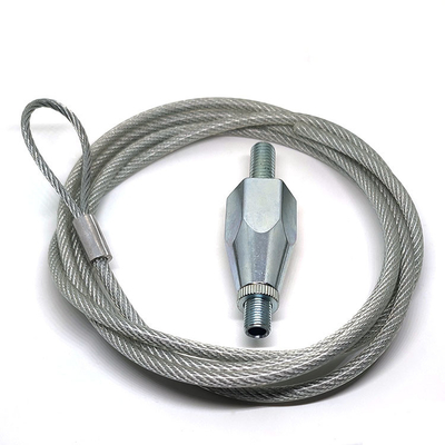 Corde de fil d'acier sertie par replis avec le kit à bascule de suspension de pince de câble de crochet instantané