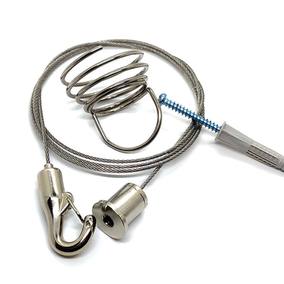 Les crochets réglables de taille câblent l'utilisation de pince avec le câble métallique à Hang Acoustic Panels