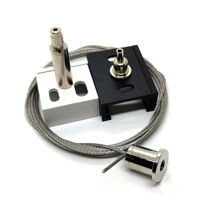 Allumant câble les systèmes de la suspension câblent les kits accrochants complets de pince