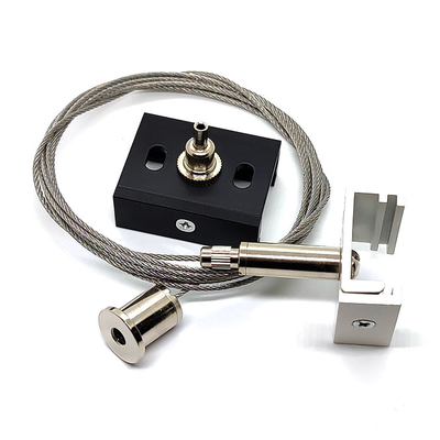 Allumant câble les systèmes de la suspension câblent les kits accrochants complets de pince