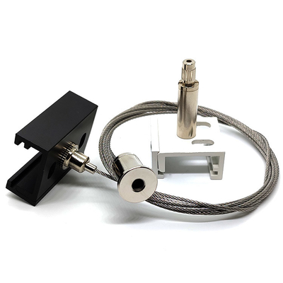 Allumant câble les systèmes de la suspension câblent les kits accrochants complets de pince