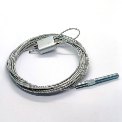 Suspension Kit Adjustable Hanging Wire Kit de fer avec la pince de bouclage pour le voyant mené