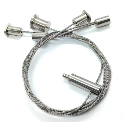 Pince de câble métallique d'attache de câble allumant le câble de suspension de cintre de plafond d'accessoires