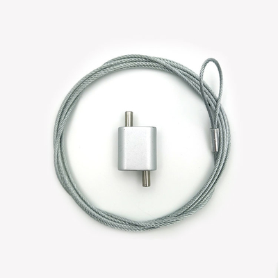 Systèmes de la suspension de bouclage en laiton de câble métallique de pince de régleur de montage rapide de câble pour l'éclairage