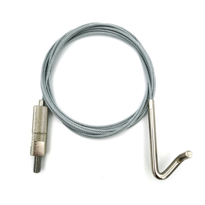 Fixation de Supportage kits de suspension de 3 pouces avec la pince flamande de plafond de bride et de fil de câble métallique d'oeil