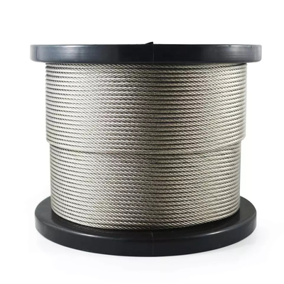 L'acier galvanisé entassent en vrac câble Irwc 6 x corde du fil d'acier 19