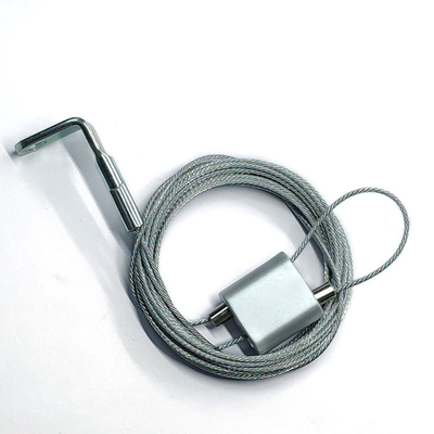 Câble métallique avec la suspension Kit From Concrete Ceiling de fixation d'extrémité d'oeillet de 90 degrés