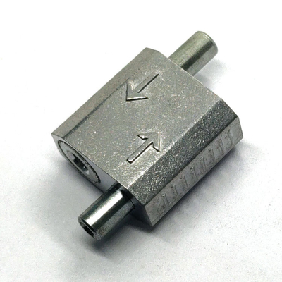 Connecteur de prise de câble en cuivre en aluminium anodisé naturel pour toutes les connexions