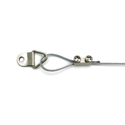 Métal à bascule de bouchon de Matte Silver Elastic Stopper Cord de serrure de corde de bouchon de régleur de corde