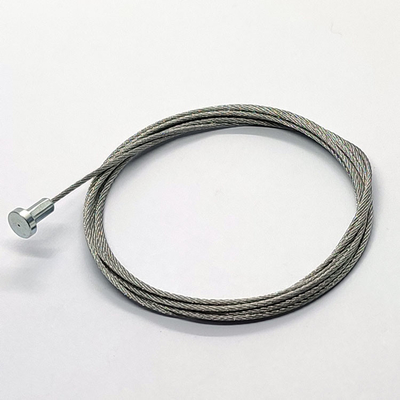 Le câble métallique d'acier inoxydable deux mètres de suspension de fil de boule de kits forment l'éclairage linéaire