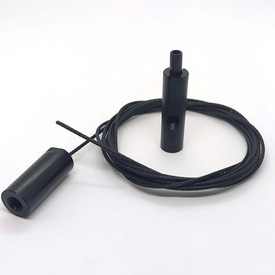 Kit de suspension de pince de câble d'éclairage de ficelle avec la pince de câble pour les voyants LED