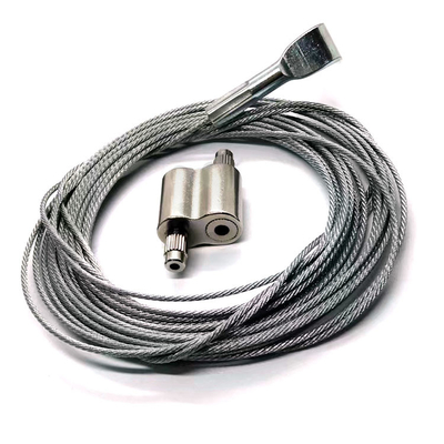 Système suspendu outils matériels câble boucle d'accrochage en acier