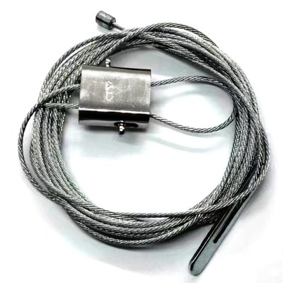 Éclairage de cuivre réglable câble de câble avec boucles