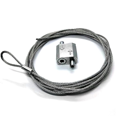 Connecteur de pinceau de câble en cuivre en aluminium anodisé naturel pour toutes les connexions