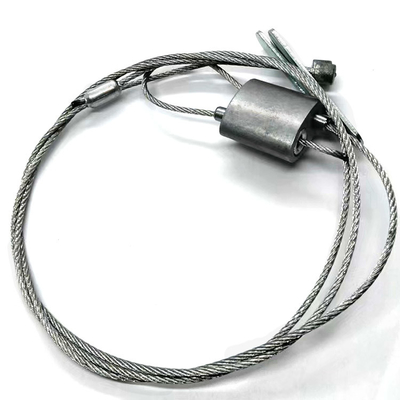 Garniture de câble réglable souple pour l'éclairage et les ensembles de suspension