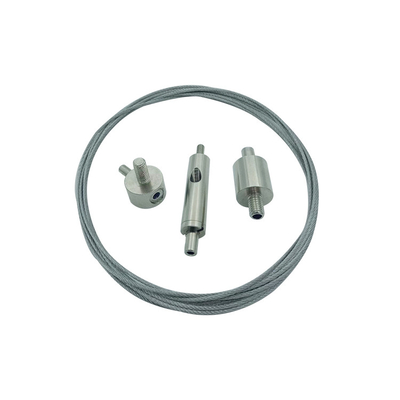 Appareils de fixation des câbles à fils de fil avec fil mâle pour lampes de lustres de plafond à LED