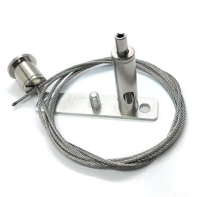 Clamps de câble en acier inoxydable pour système d'éclairage