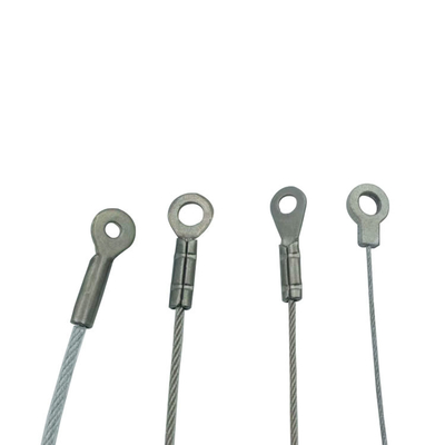 Fabrication sur mesure 7x7 cm 7x19 cm Sling de câble en acier inoxydable