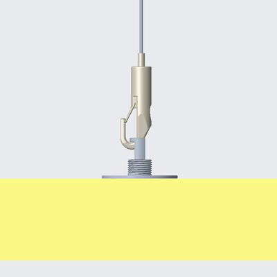 Suspension avec connexion régler le support réglable crochet