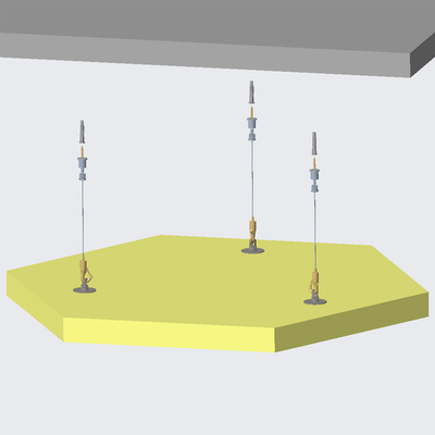 Facile à réparer Connectez l'absorbeur d'ancrage du panneau acoustique