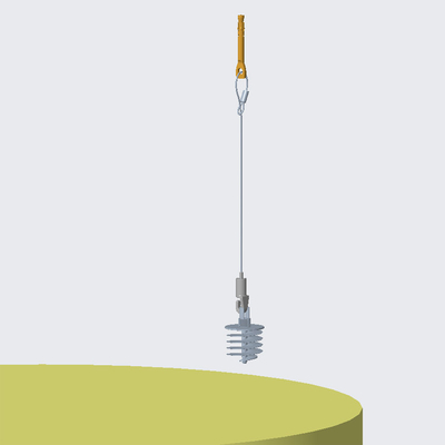 Connectez l'absorbeur avec le kit de fil réglable pour le système de suspension du plafond acoustique