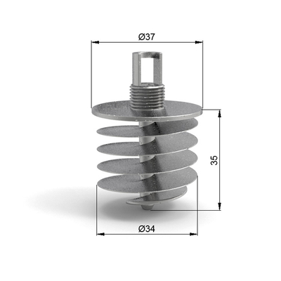 Connectez l'absorbeur avec le kit de fil réglable pour le système de suspension du plafond acoustique