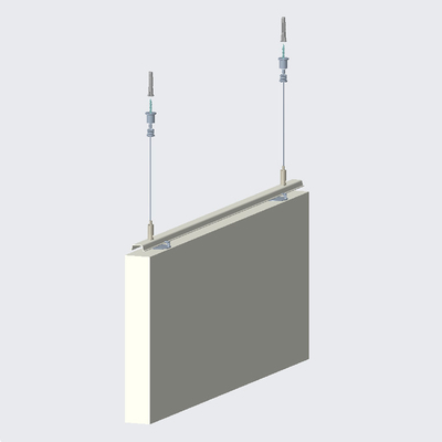 Matériau absorbant le son Système de suspension efficace Construction flexible Plafond absorbant le son