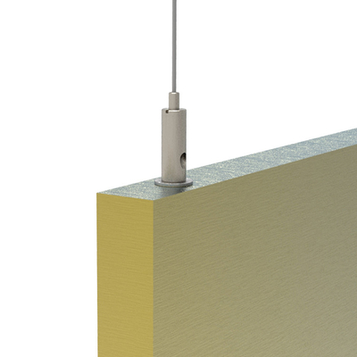Connectez l'absorbeur réglage de l'ancrage du panneau acoustique Suspension de vis directement dans le panneau acoustique