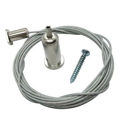 7x7 ou 7x19 Flexi-Grip,Gripper à fourchette avec pinceau Construction et finition du câble nickelé