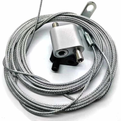 Grippe à boucle de câble haute performance pour l'industrie de l'éclairage de kit de suspension