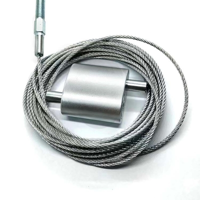 Grippe à boucle de câble réglable personnalisable pour l'industrie de l'affichage et les ensembles de suspension
