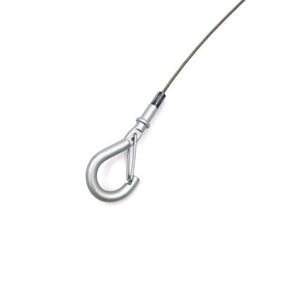 Kit de suspension pour le haut-parleur suspendu Sécurité câble en acier inoxydable câble de fil pour le plafond haut-parleur monté plafond ajouter la sécurité pour accrocher la lumière,verrouiller la caméra,diy haut-parleur dans le hall, bar, exposition, magasin