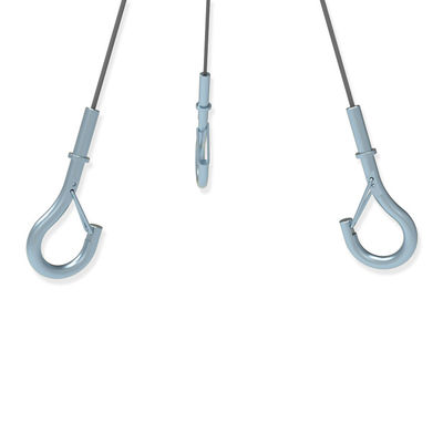 Kit de harnais de suspension de haut-parleur pour haut-parleur de plafond central avec carabineur 2.0/3.2xxX6MM