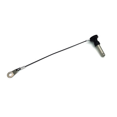 Goupille à dégagement rapide standard à tête plate avec bouton de col creux Goupille à verrouillage à billes à dégagement rapide en gros à tête plate avec bouton de col creux Goupille à verrouillage à billes à dégagement rapide de haute qualité