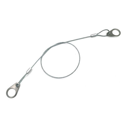 Sécurité du haut-parleur câble en acier inoxydable câble de sécurité câble pour le plafond haut-parleur monté sur le plafond ou sur le mur ajouter la sécurité pour accrocher la lumière de verrouillage de la caméra haut-parleur bricolage dans le hall de l'exposition de bar de voiture