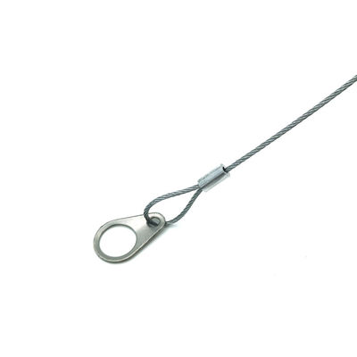 Sécurité du haut-parleur câble en acier inoxydable câble de sécurité câble pour le plafond haut-parleur monté sur le plafond ou sur le mur ajouter la sécurité pour accrocher la lumière de verrouillage de la caméra haut-parleur bricolage dans le hall de l'exposition de bar de voiture