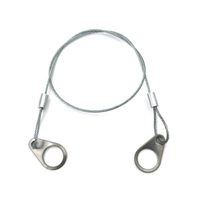 Sécurité du haut-parleur câble en acier inoxydable câble de sécurité câble pour le plafond haut-parleur monté sur le plafond ou sur le mur ajouter la sécurité pour accrocher la lumière de verrouillage de la caméra haut-parleur bricolage dans le hall de l'exposition de bar de voiture