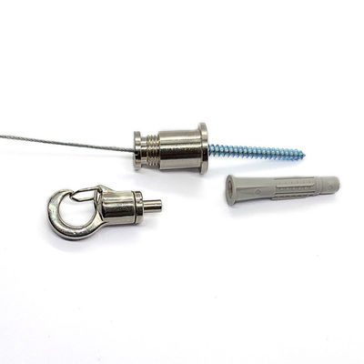 Ensemble de câbles de suspension réglables avec pinceau pour systèmes d'éclairage