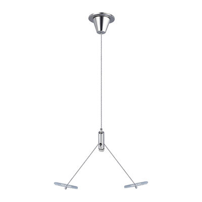 Kits de câbles en Y en acier inoxydable avec pince pour suspension d'éclairage